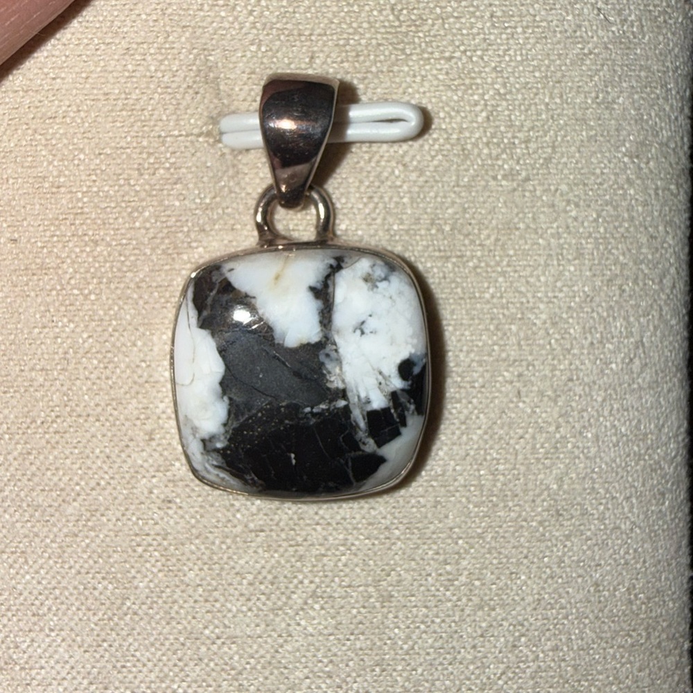 White buffalo pendant
